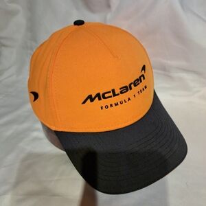 McLaren Formula 1 Team Orange and Black Cap